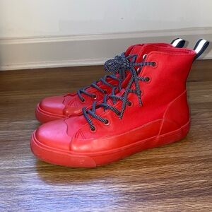 Hunter for Target Canvas Dipped Red Ankle Rain Boots Sneakers M
6.5 /Women's 8.5